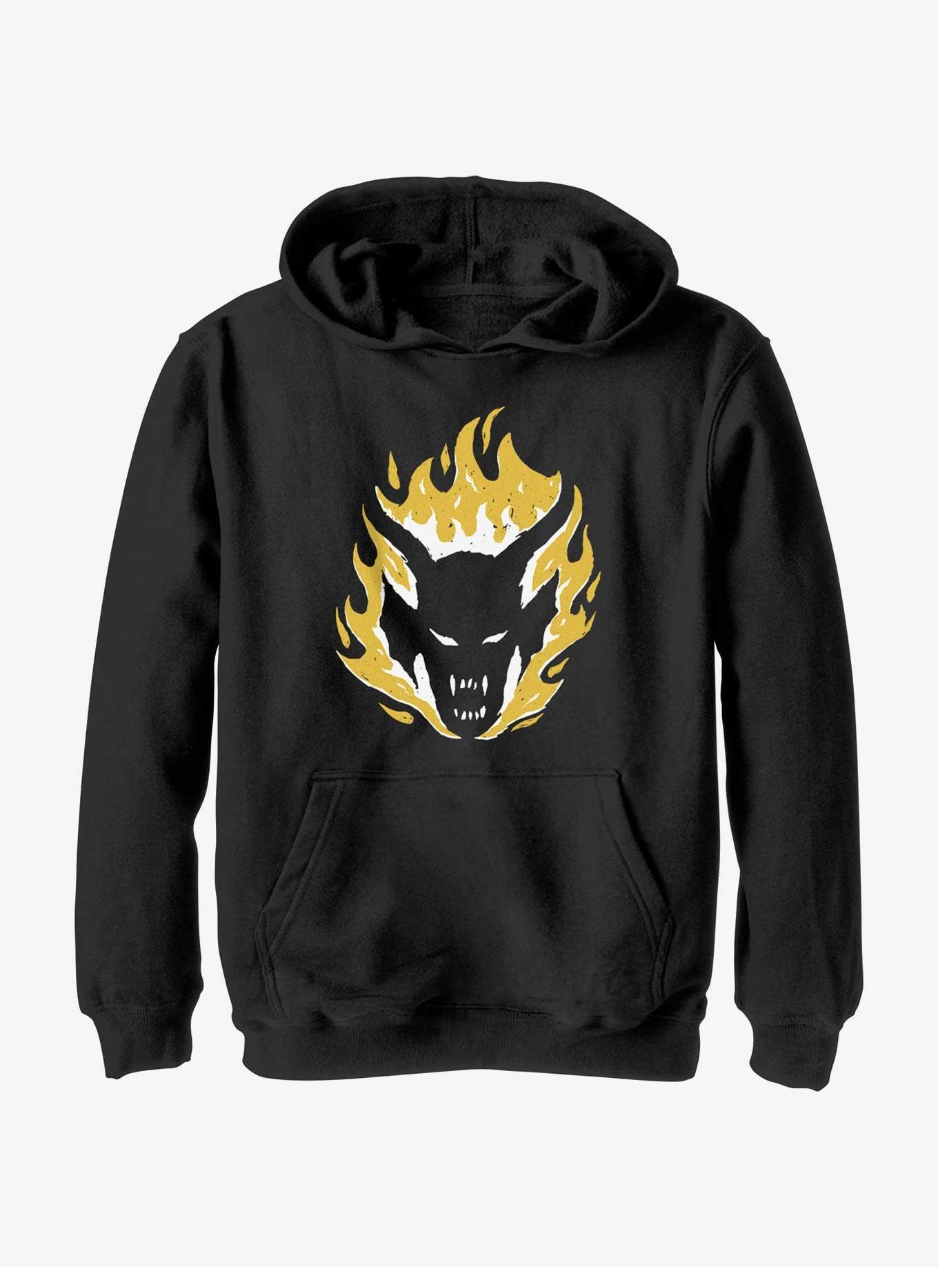 Stranger Things Demon Head Youth Hoodie, , hi-res