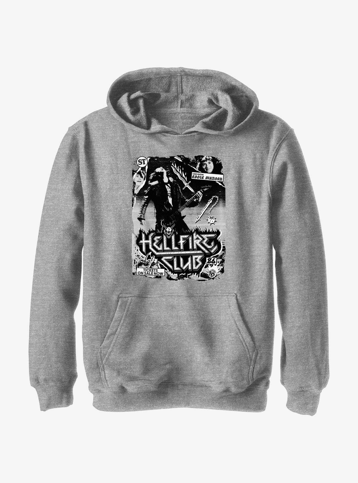 Stranger Things Eddie Munson Concert Poster Youth Hoodie, , hi-res