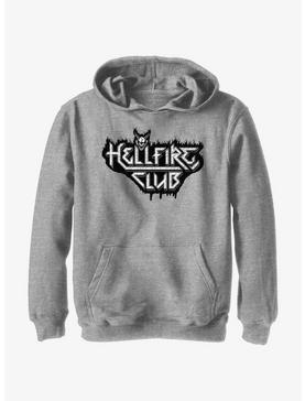 Stranger Things Hellfire Club Demon Logo Youth Hoodie, , hi-res