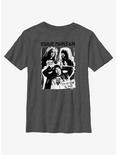 Stranger Things Eddie Munson Cutout Poster Youth T-Shirt, CHAR HTR, hi-res
