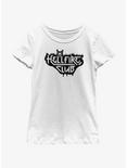 Stranger Things Hellfire Club Demon Logo Youth Girls T-Shirt, WHITE, hi-res