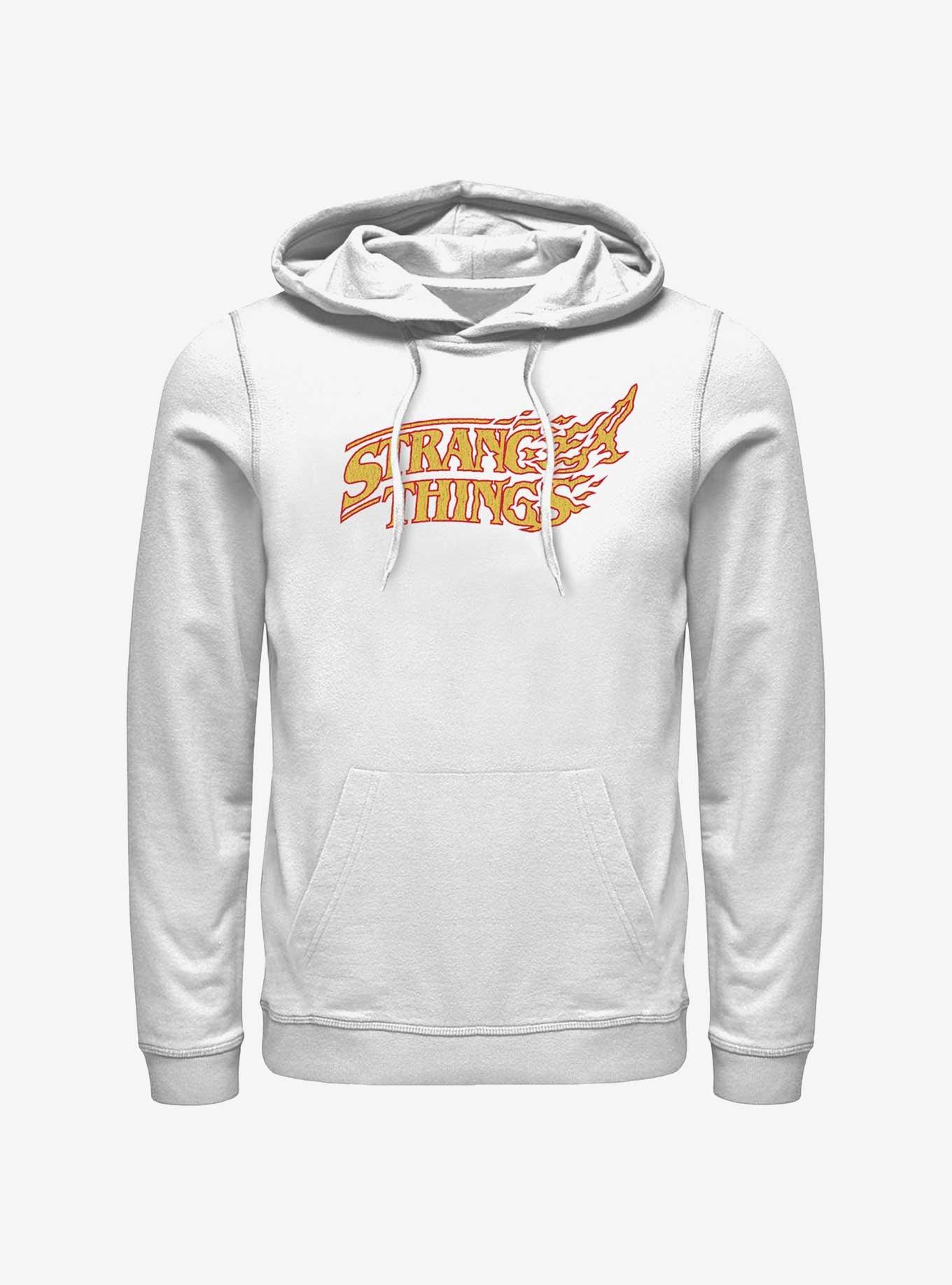 Stranger Things Vanishing Fire Logo Hoodie, , hi-res