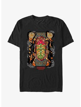 Stranger Things Creel House Stained Glass Door T-Shirt, , hi-res