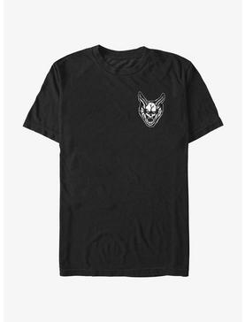 Stranger Things Cutout Demon Head Pocket T-Shirt, , hi-res