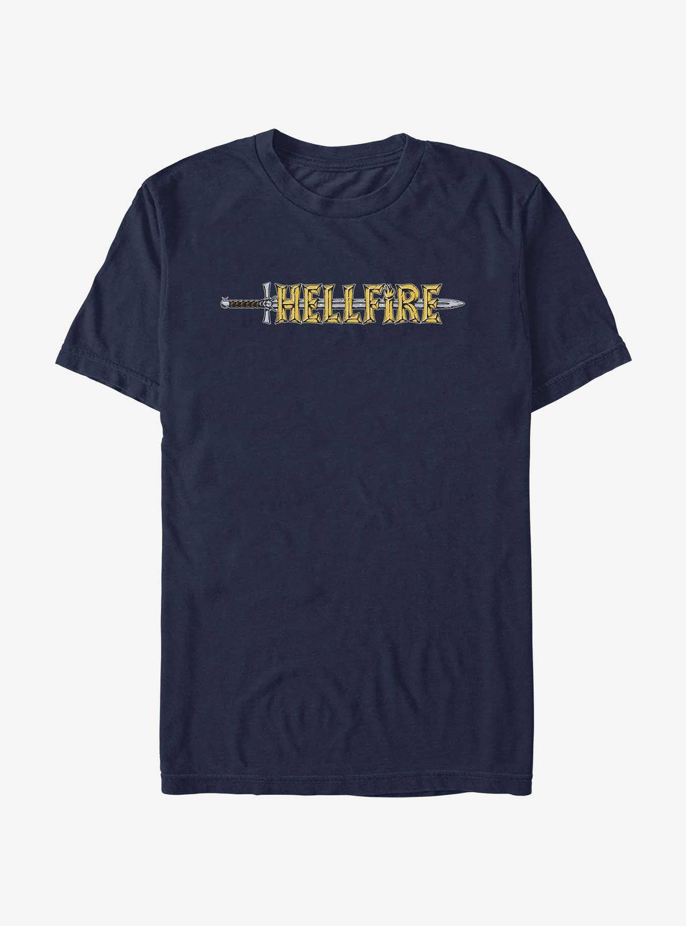 Stranger Things Hellfire Sword Logo T-Shirt, , hi-res