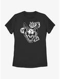 Stranger Things Cutout Hellfire Demon Womens T-Shirt, BLACK, hi-res
