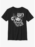 Stranger Things Cutout Hellfire Demon Youth T-Shirt, BLACK, hi-res
