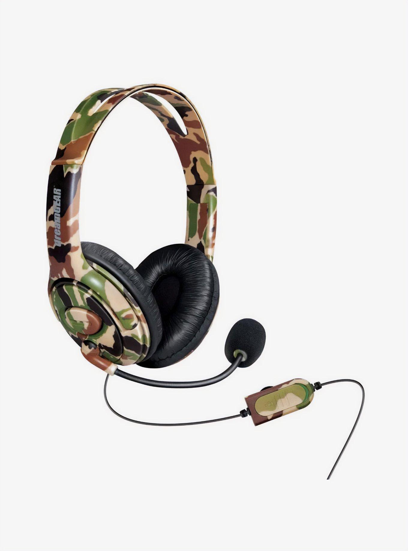 DreamGear DGXB1-6618 XBox One X-Talk Wired Headset Camo