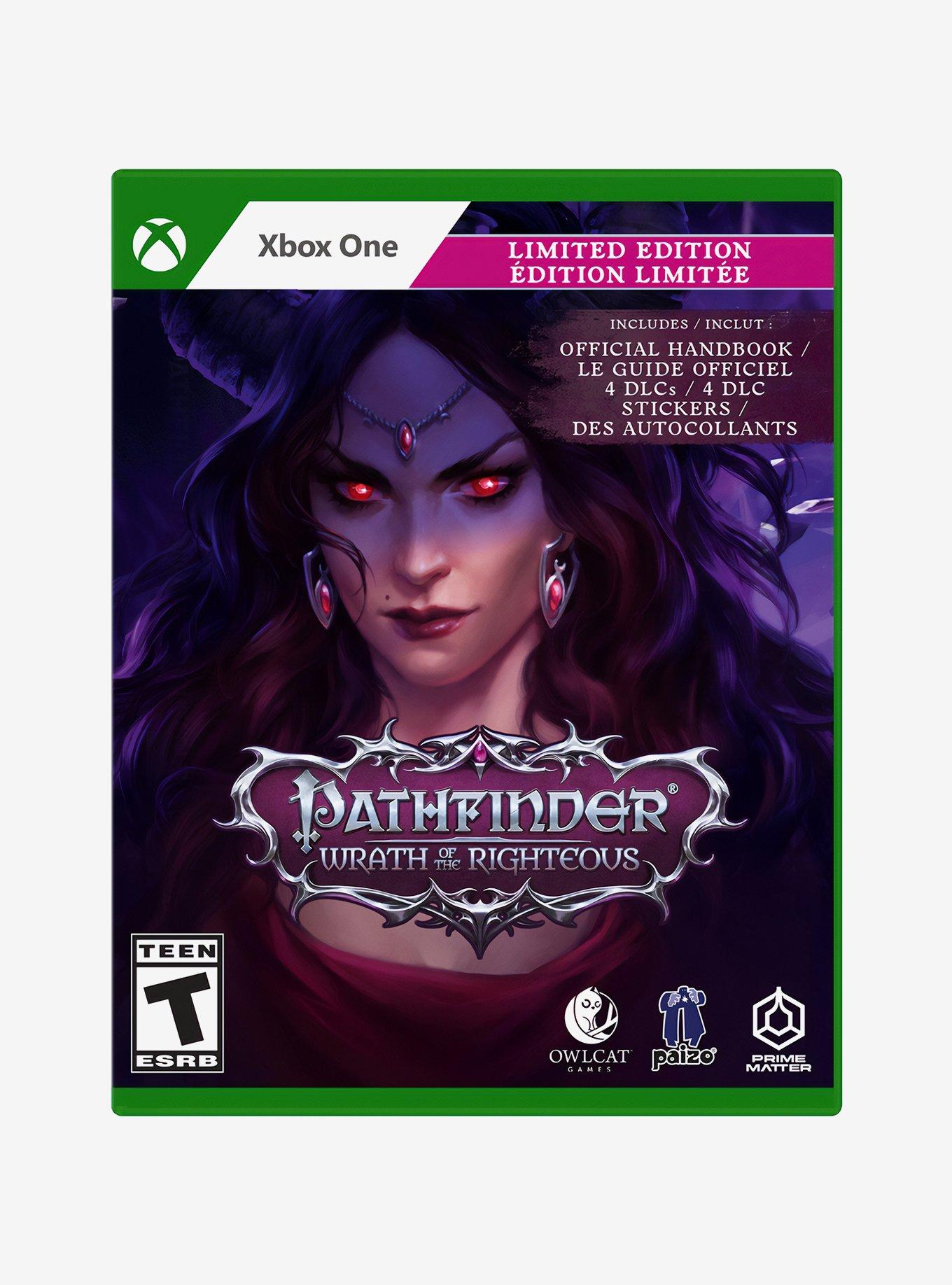 Pathfinder Kingmaker Wrath of the Righteous Game for Xbox One BoxLunch