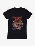 Jurassic Park Christmas Holiday T-Rex Womens T-Shirt, , hi-res