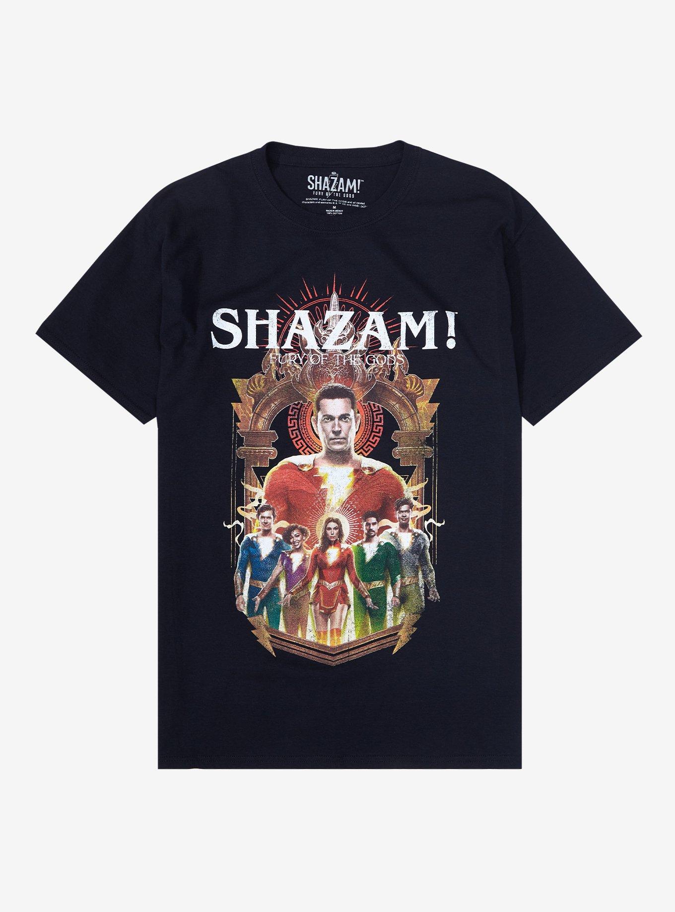 DC Comics Shazam! Fury Of The Gods Family T-Shirt