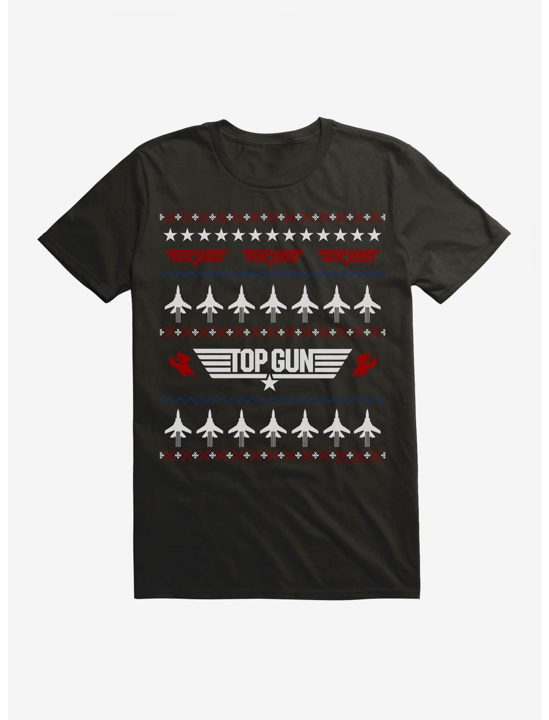 Top Gun Ugly Christmas Sweater Jets T-Shirt, , hi-res