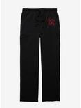 Betty Boop Heart Logo Pajama Pants, BLACK, hi-res