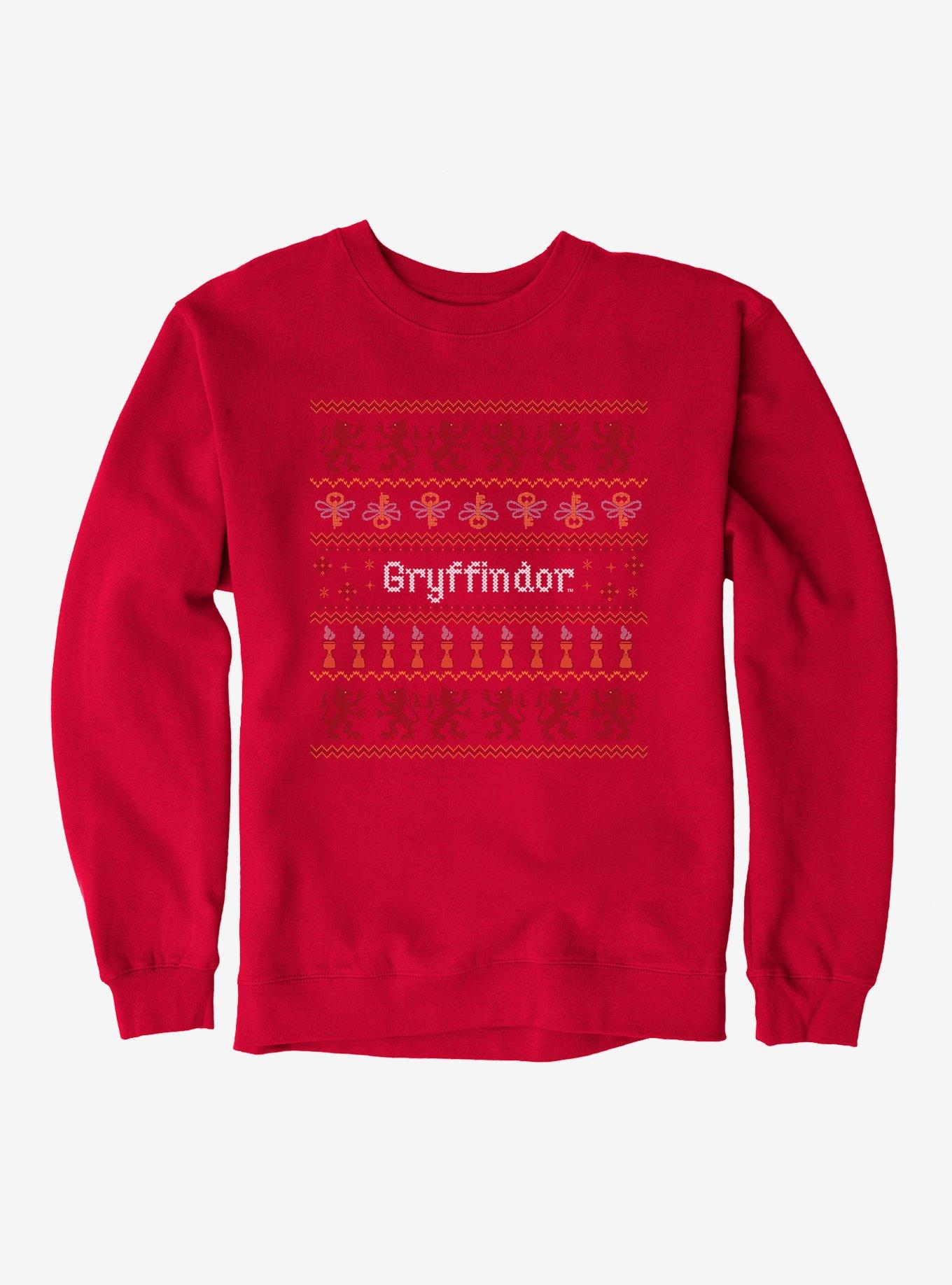 Gryffindor ugly christmas clearance sweater