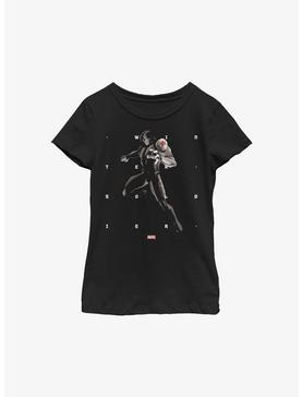 Marvel Avengers Winter Soldier Letters Youth Girls T-Shirt, , hi-res
