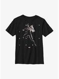 Marvel Avengers Winter Soldier Letters Youth T-Shirt, BLACK, hi-res