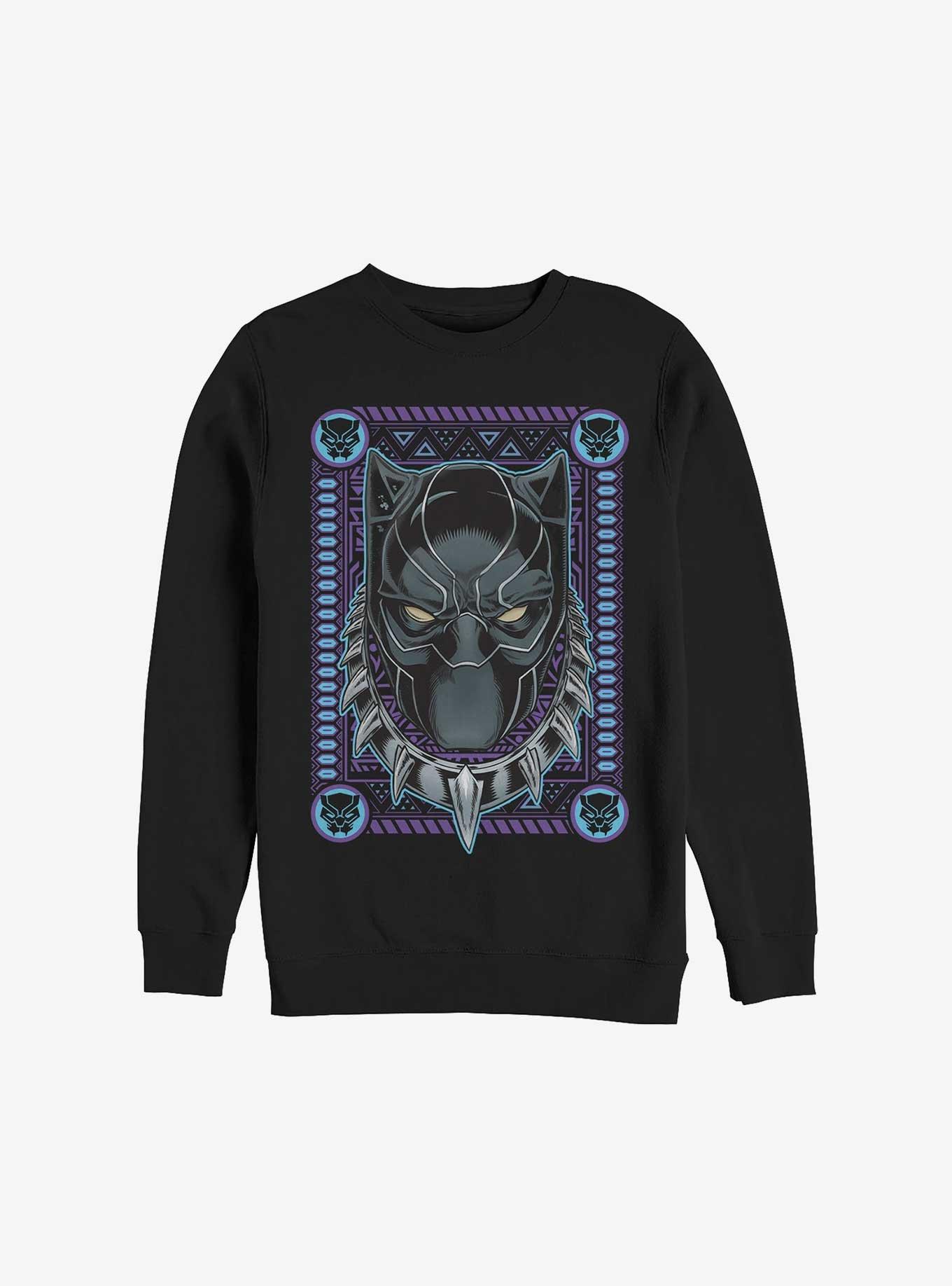 Marvel Black Panther Card Sweatshirt, BLACK, hi-res