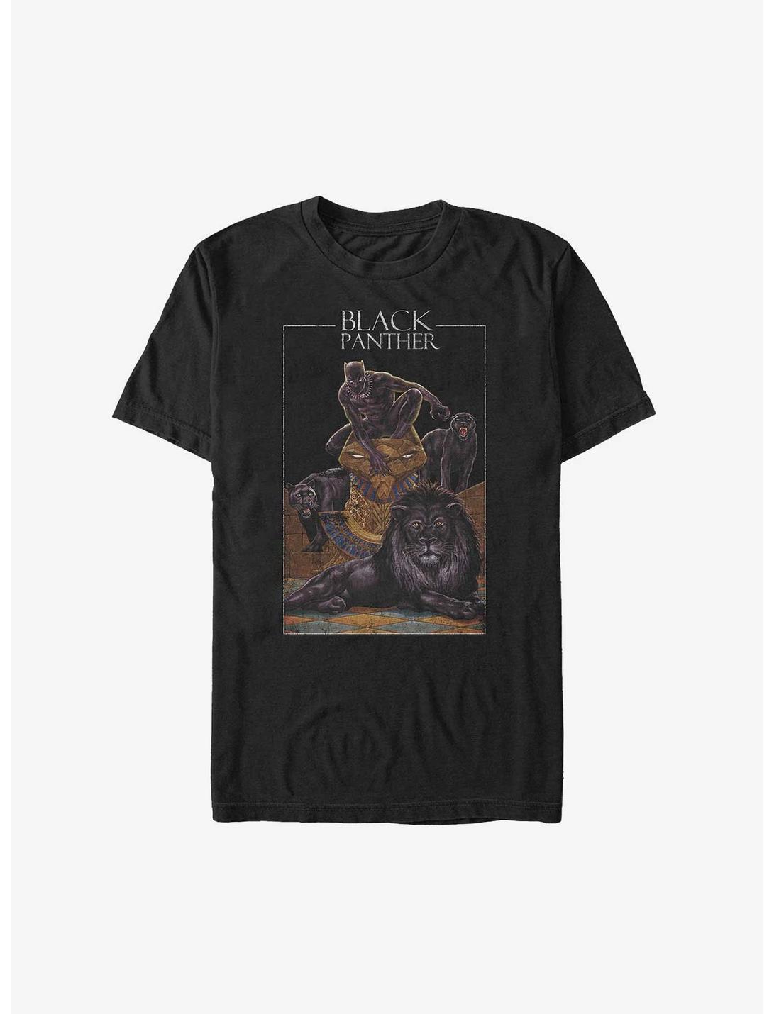 Marvel Black Panther Among Animals T-Shirt, BLACK, hi-res