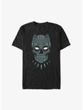 Marvel Black Panther Black Sugar Skull T-Shirt, BLACK, hi-res