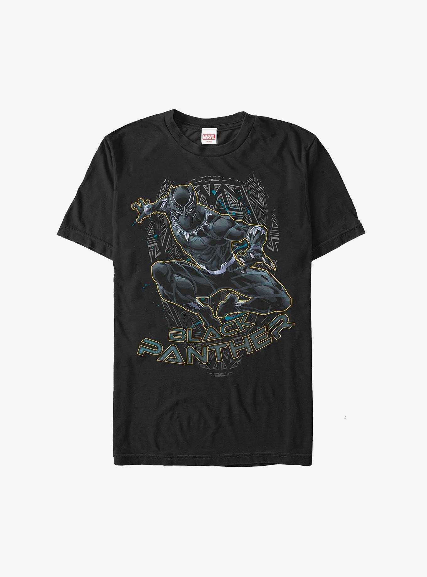 Marvel Black Panther Outline T-Shirt, , hi-res
