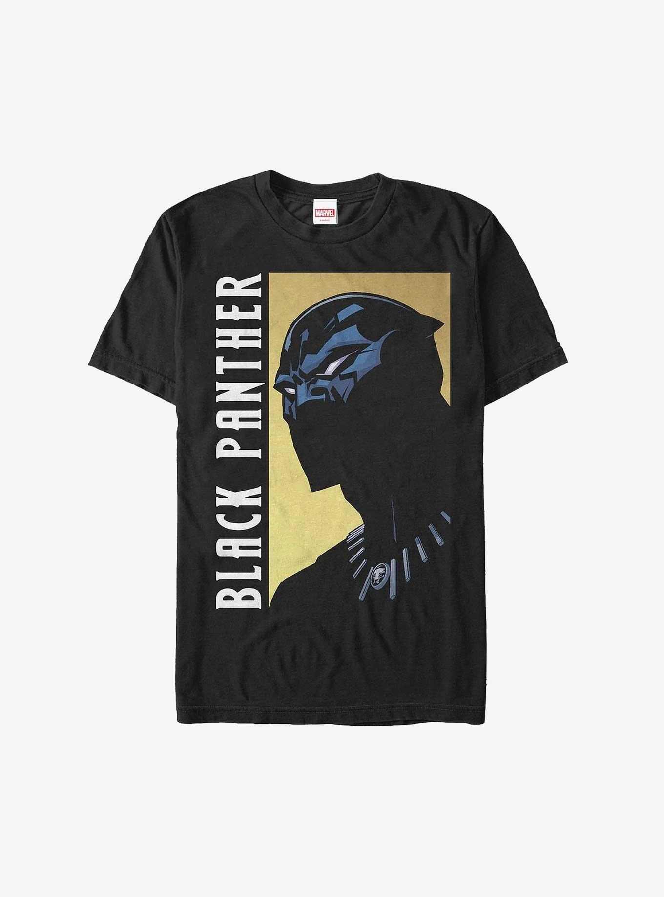 Marvel Black Panther Simple Graphic T-Shirt, BLACK, hi-res