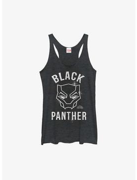 Marvel Black Panther Stencil Chalk Logo Womens Tank Top, , hi-res