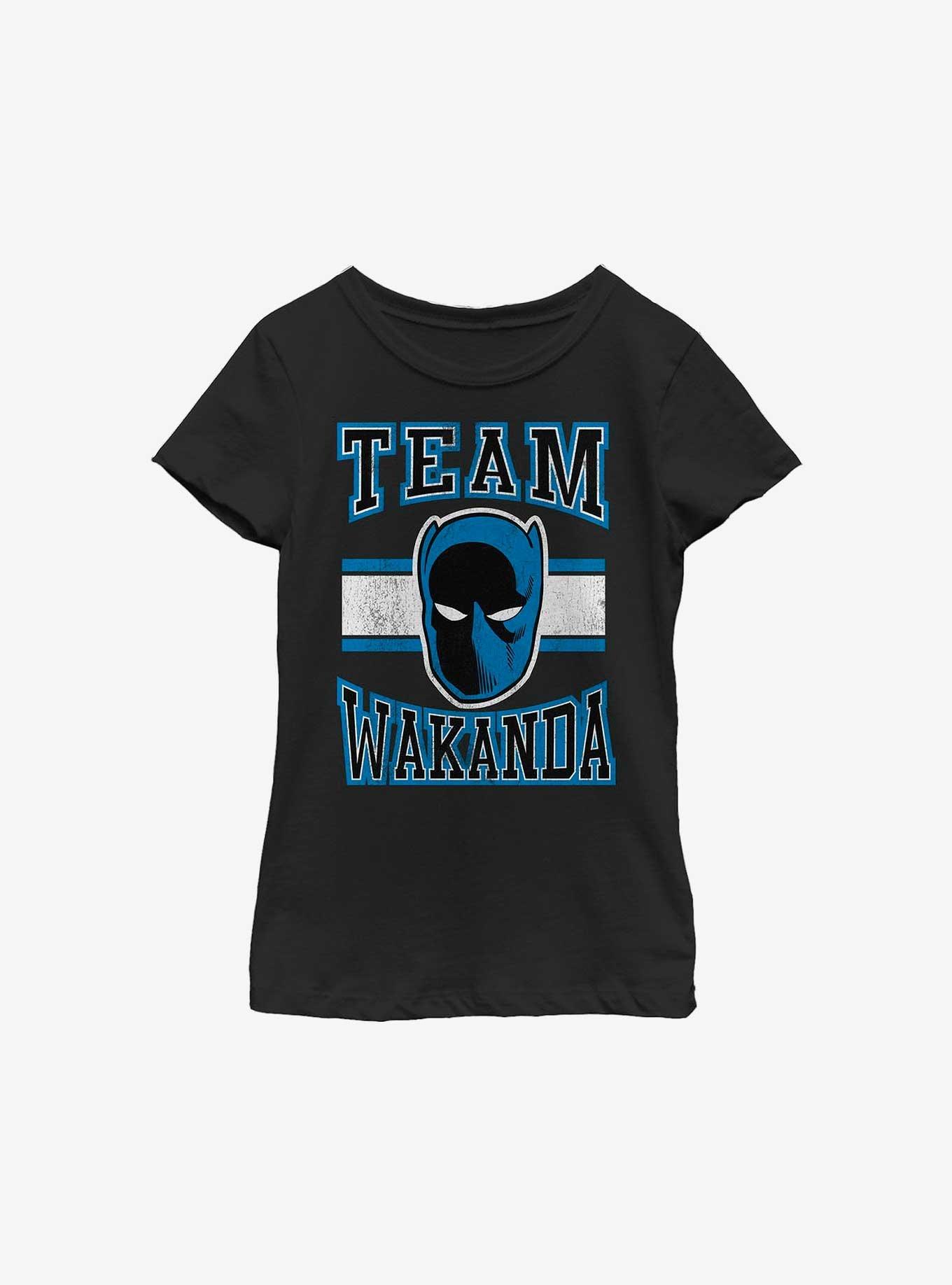 Marvel Black Panther Team Wakanda Youth Girls T-Shirt, , hi-res