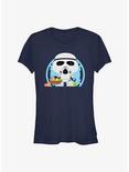 Star Wars Stormtrooper Easter Egg Hunter Girls T-Shirt, NAVY, hi-res
