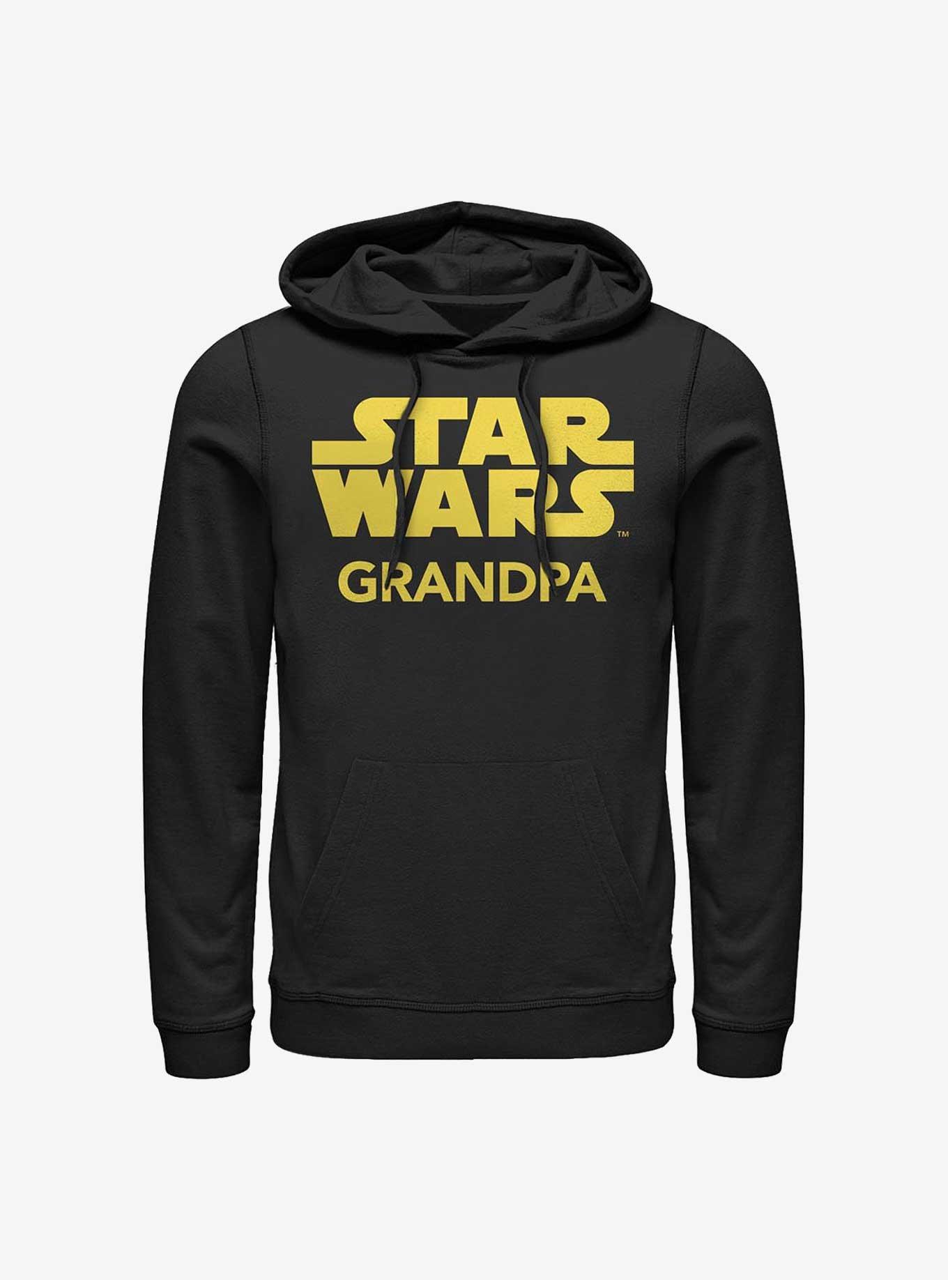 Star Wars Grandpa Logo Hoodie, BLACK, hi-res