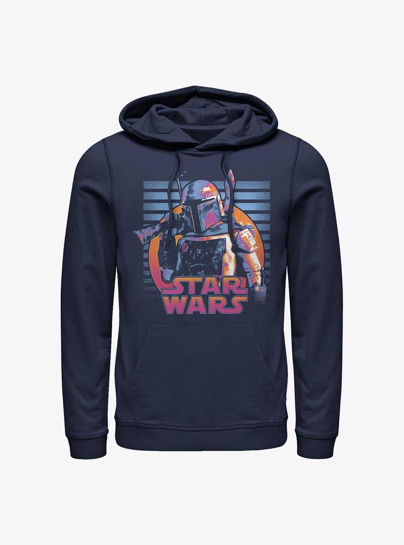 Star Wars Neon Boba Fett Hoodie