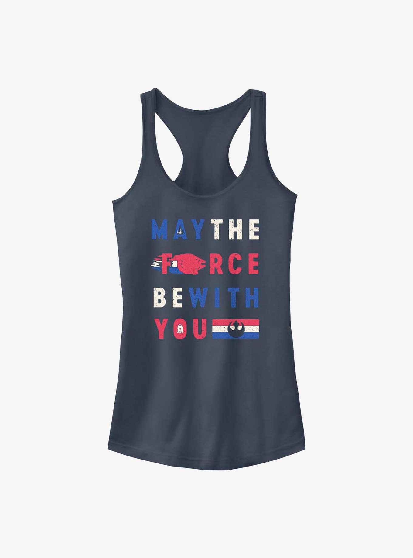 Star Wars May The Force Be With You Girls Tank, , hi-res