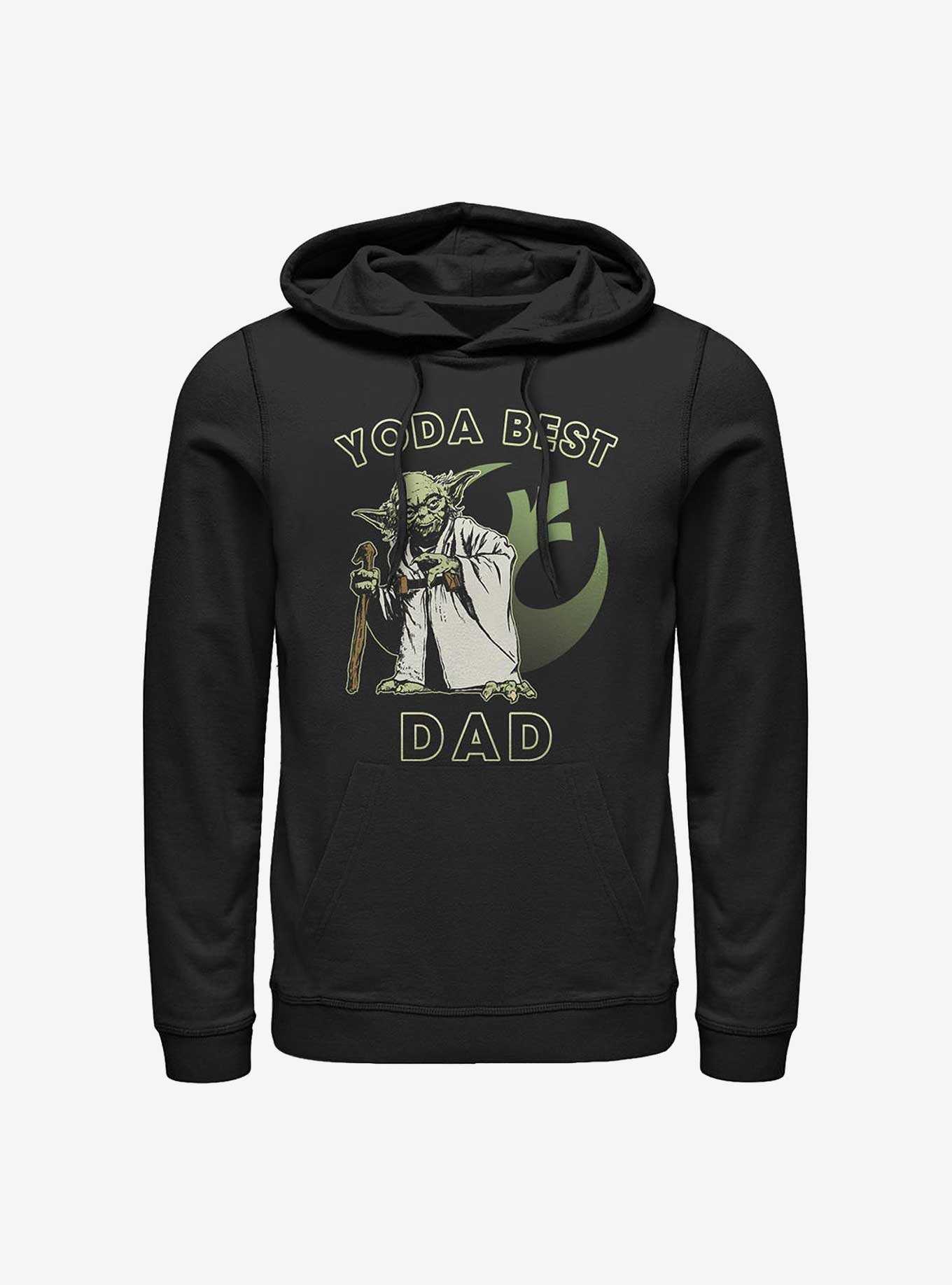 Star Wars Yoda Best Dad Hoodie, , hi-res