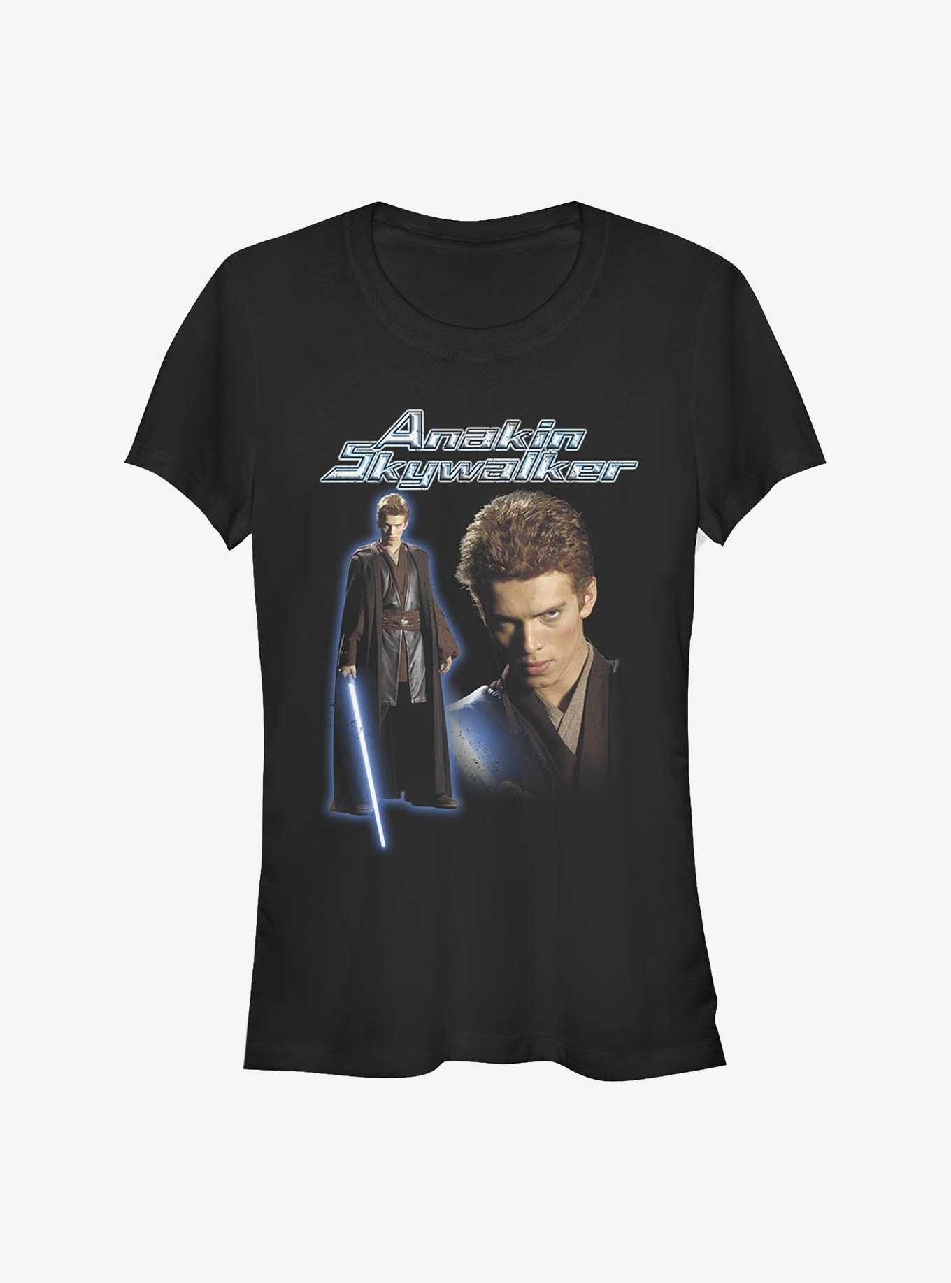 Star Wars Anakin Lightsaber Girls T-Shirt, BLACK, hi-res