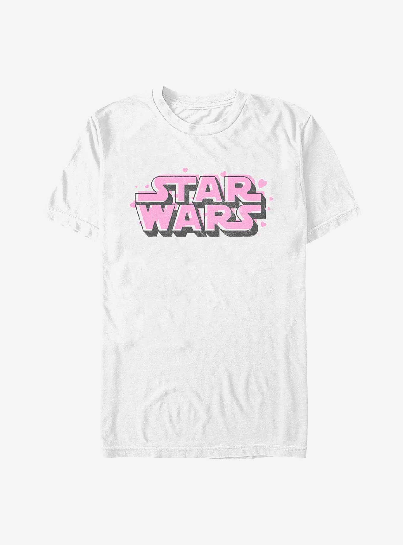 Star Wars Floating Hearts Logo T-Shirt, , hi-res