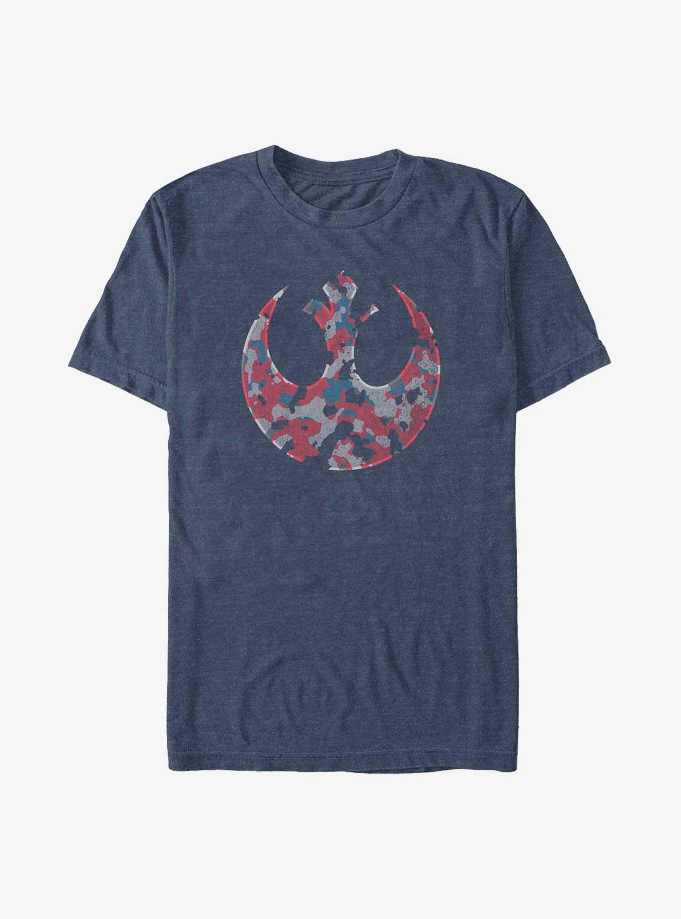 Star Wars Camo Rebel Crest T-Shirt