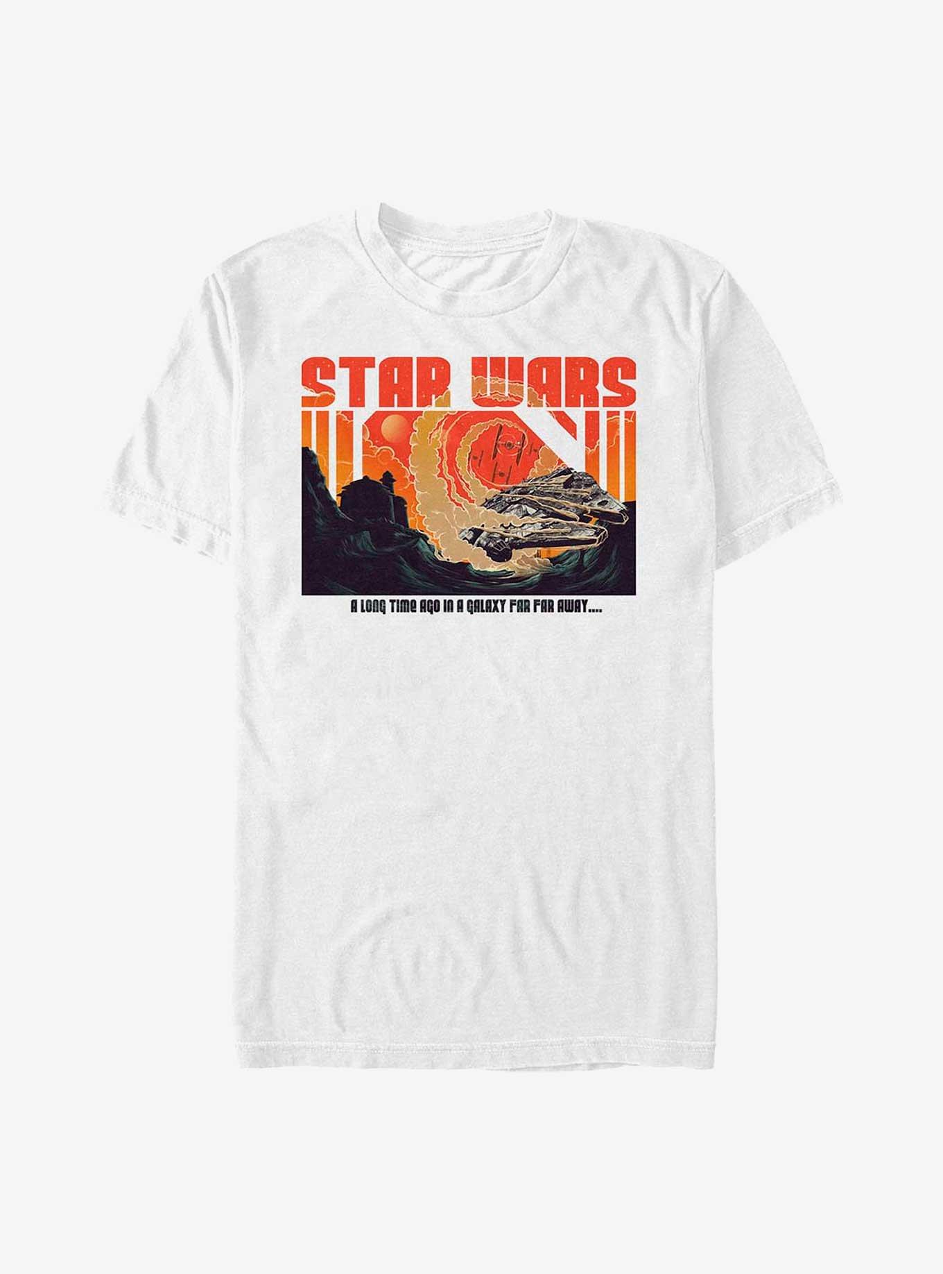 Star Wars Desert Battle T-Shirt, WHITE, hi-res