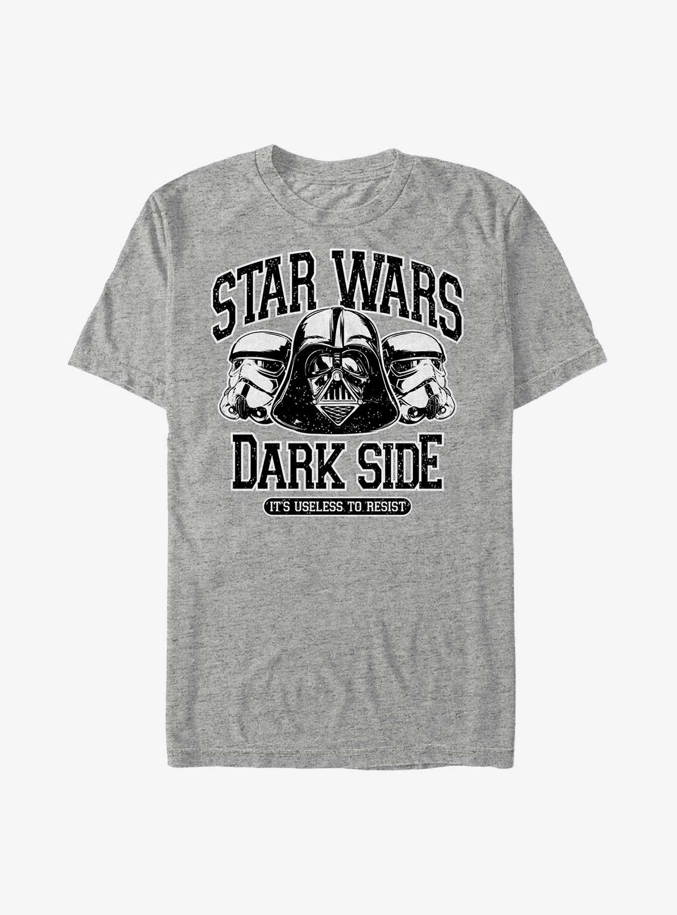 Star Wars Darth Vader It's Useless To Resist T-Shirt, ATH HTR, hi-res