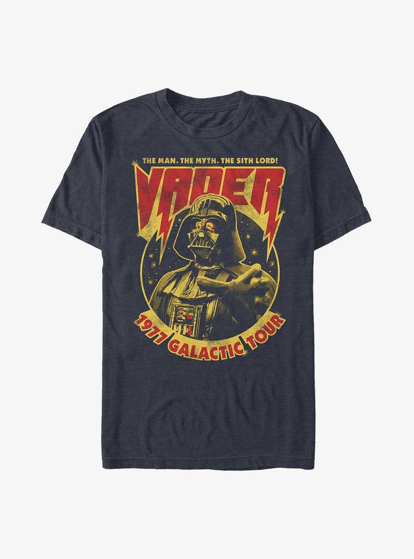 Star Wars Vader Sith Lord Galactic Tour T-Shirt, DARK NAVY, hi-res