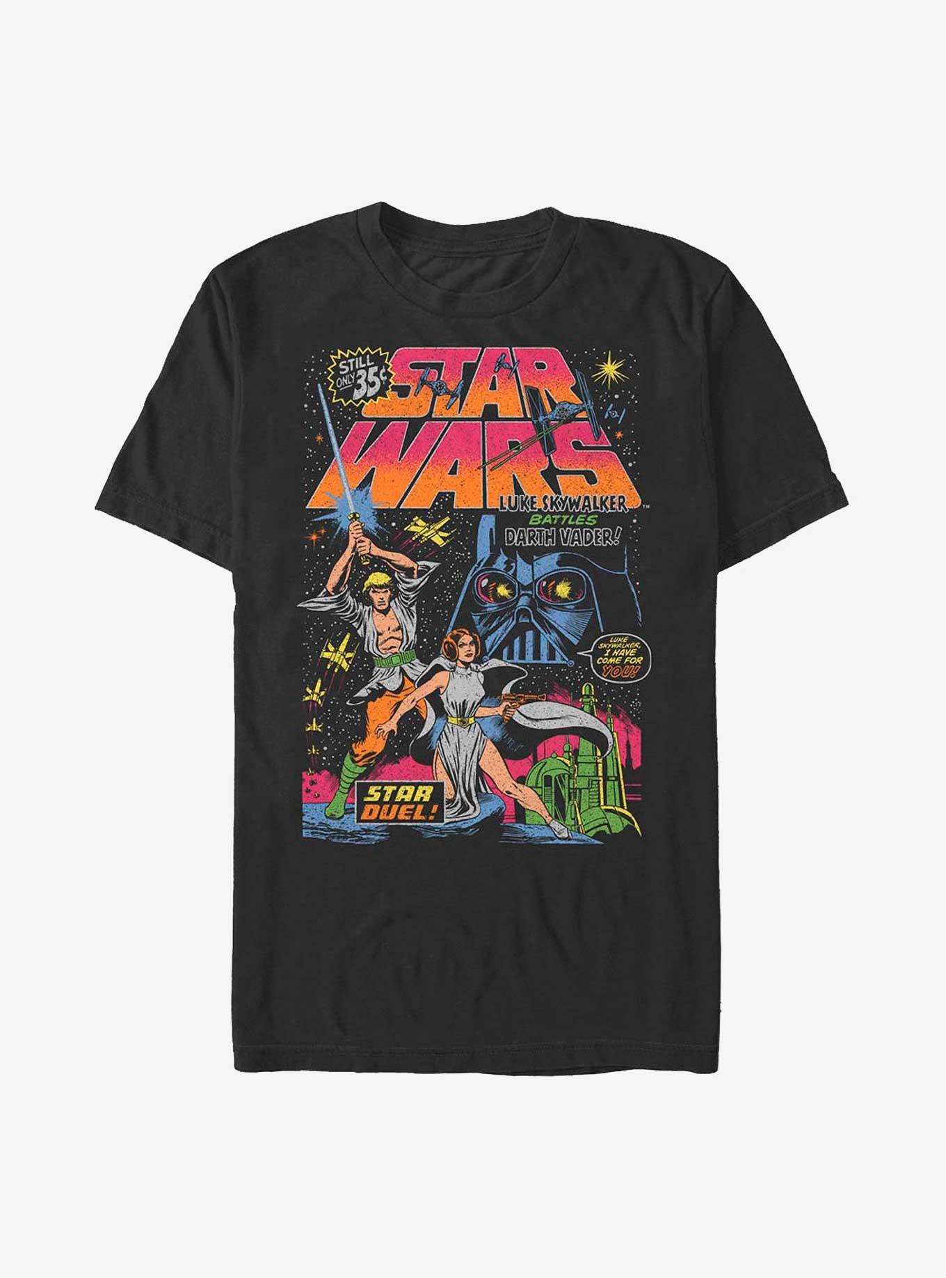 Star Wars Star Duel T-Shirt, BLACK, hi-res
