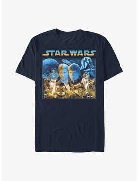Star Wars Starry Poster T-Shirt, , hi-res