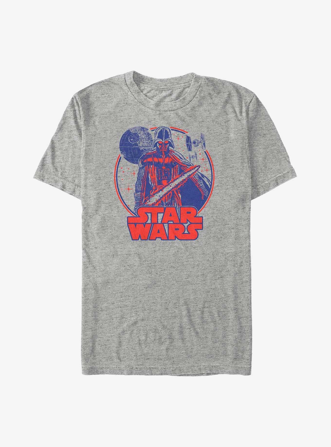 Star Wars Vader Approach T-Shirt, ATH HTR, hi-res