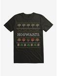 Harry Potter Hogwarts Ugly Christmas Pattern T-Shirt, , hi-res