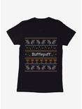 Harry Potter Hufflepuff Ugly Christmas Pattern Womens T-Shirt, , hi-res