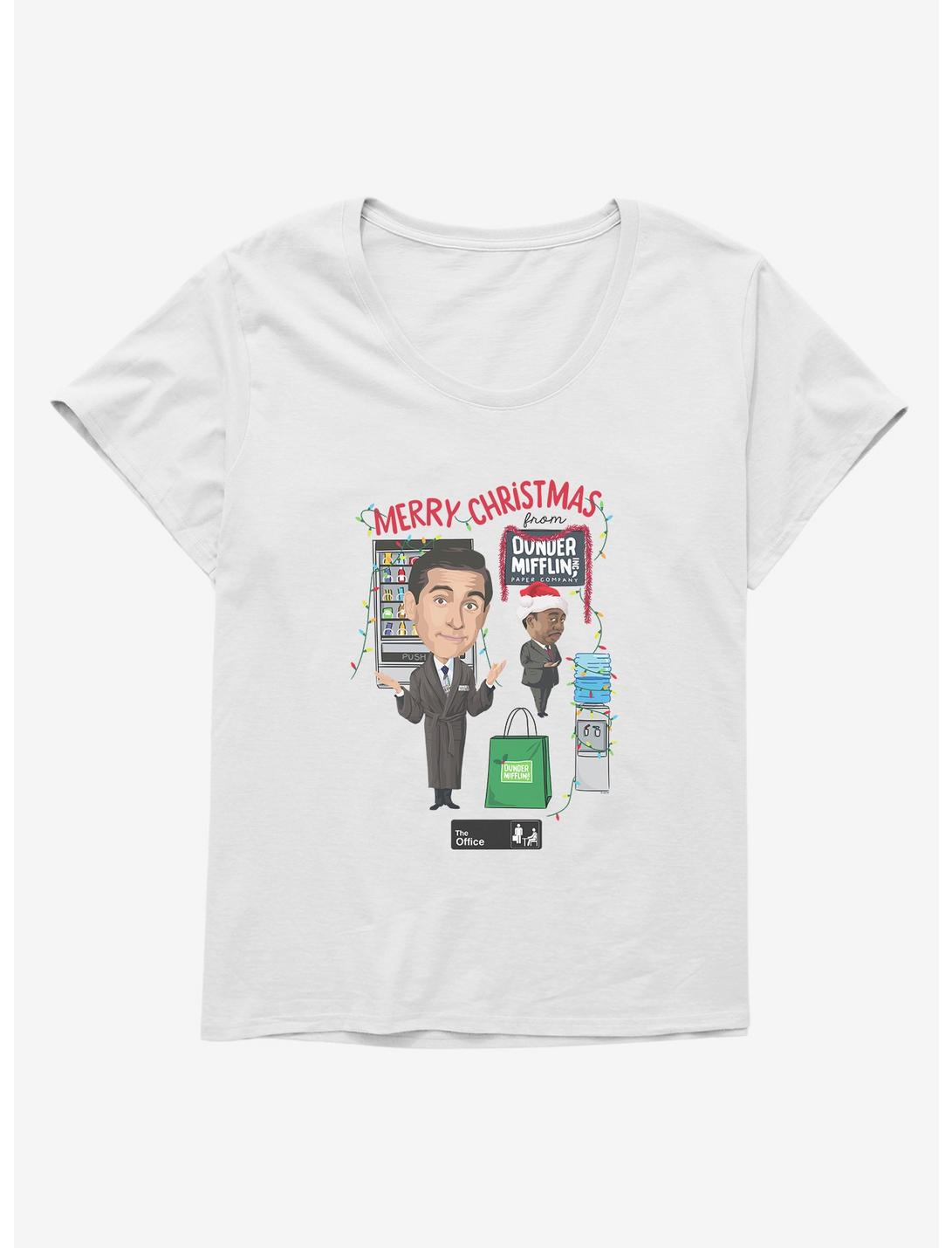 The Office Dunder Mifflin Christmas Girls T-Shirt Plus Size, , hi-res