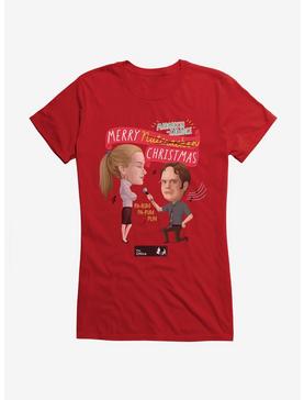 The Office Margarita-Karaoke Christmas Girls T-Shirt, , hi-res