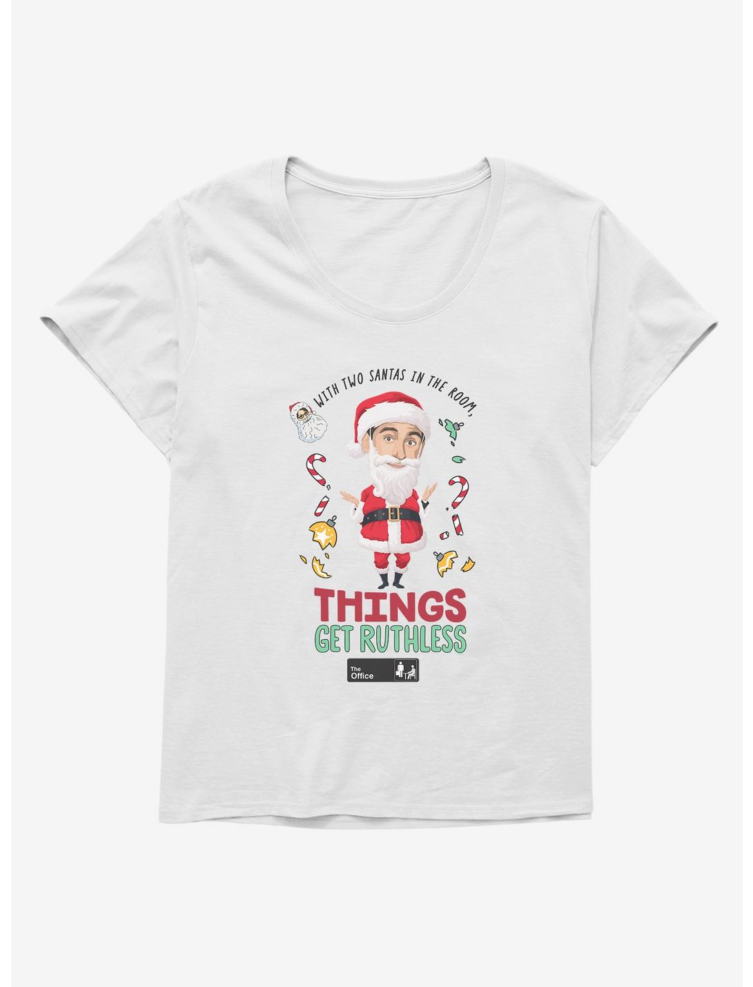 The Office Two Santas Girls T-Shirt Plus Size, , hi-res