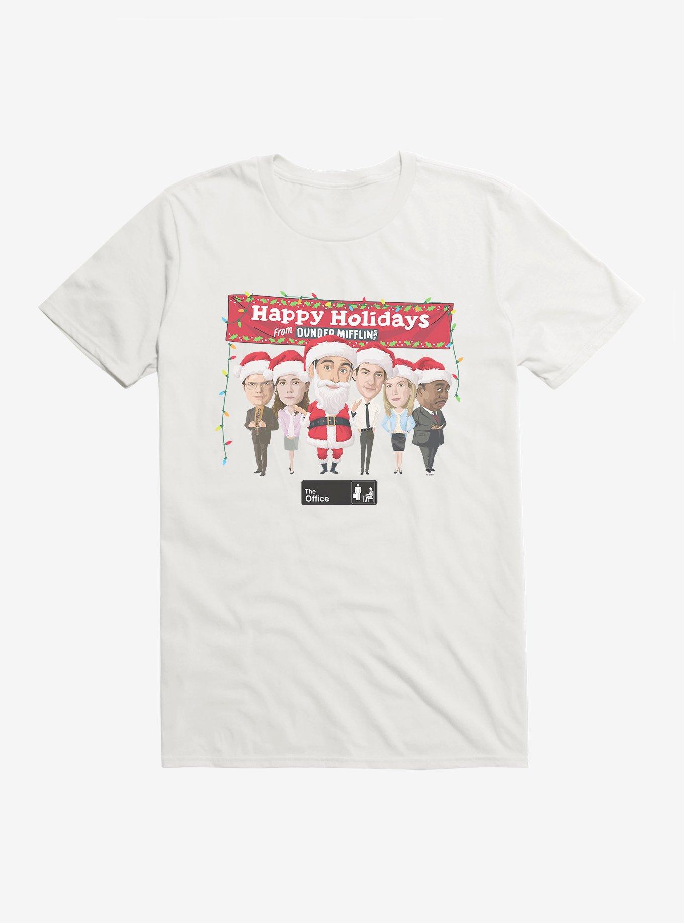 The Office Happy Holidays T-Shirt, , hi-res