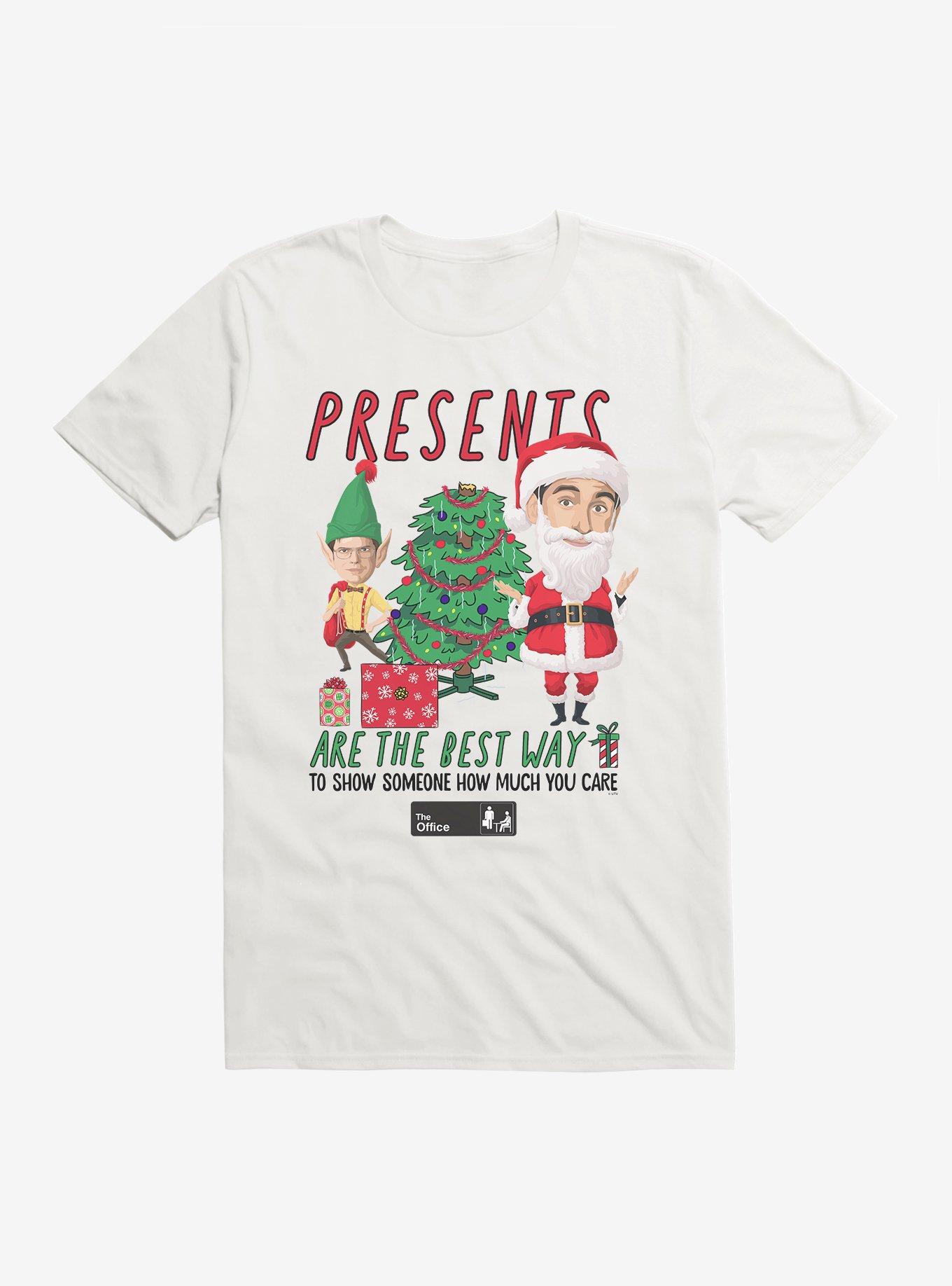 The Office How Much You Care T-Shirt, WHITE, hi-res