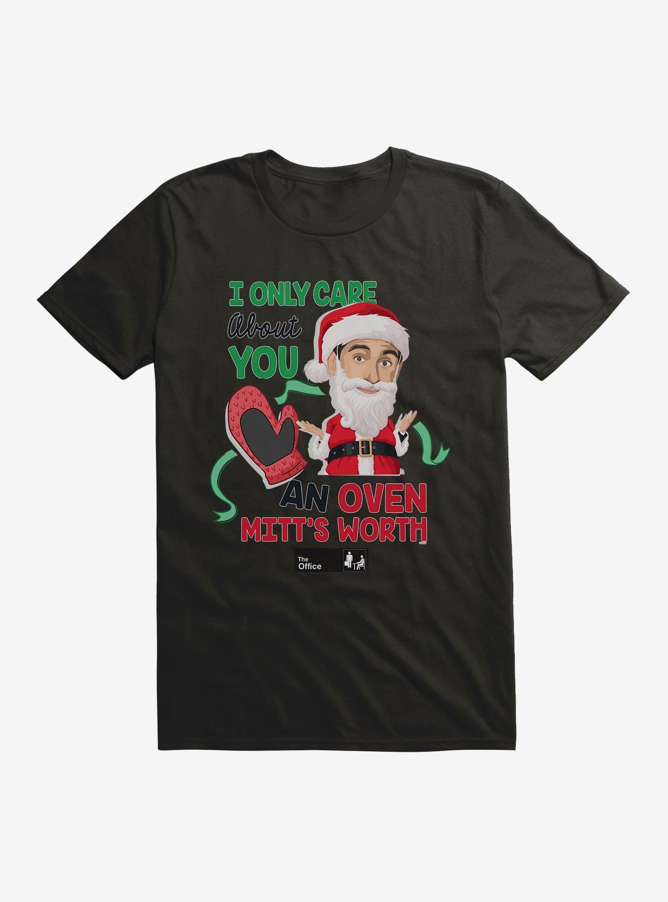 The Office Oven Mitt's Worth T-Shirt, BLACK, hi-res