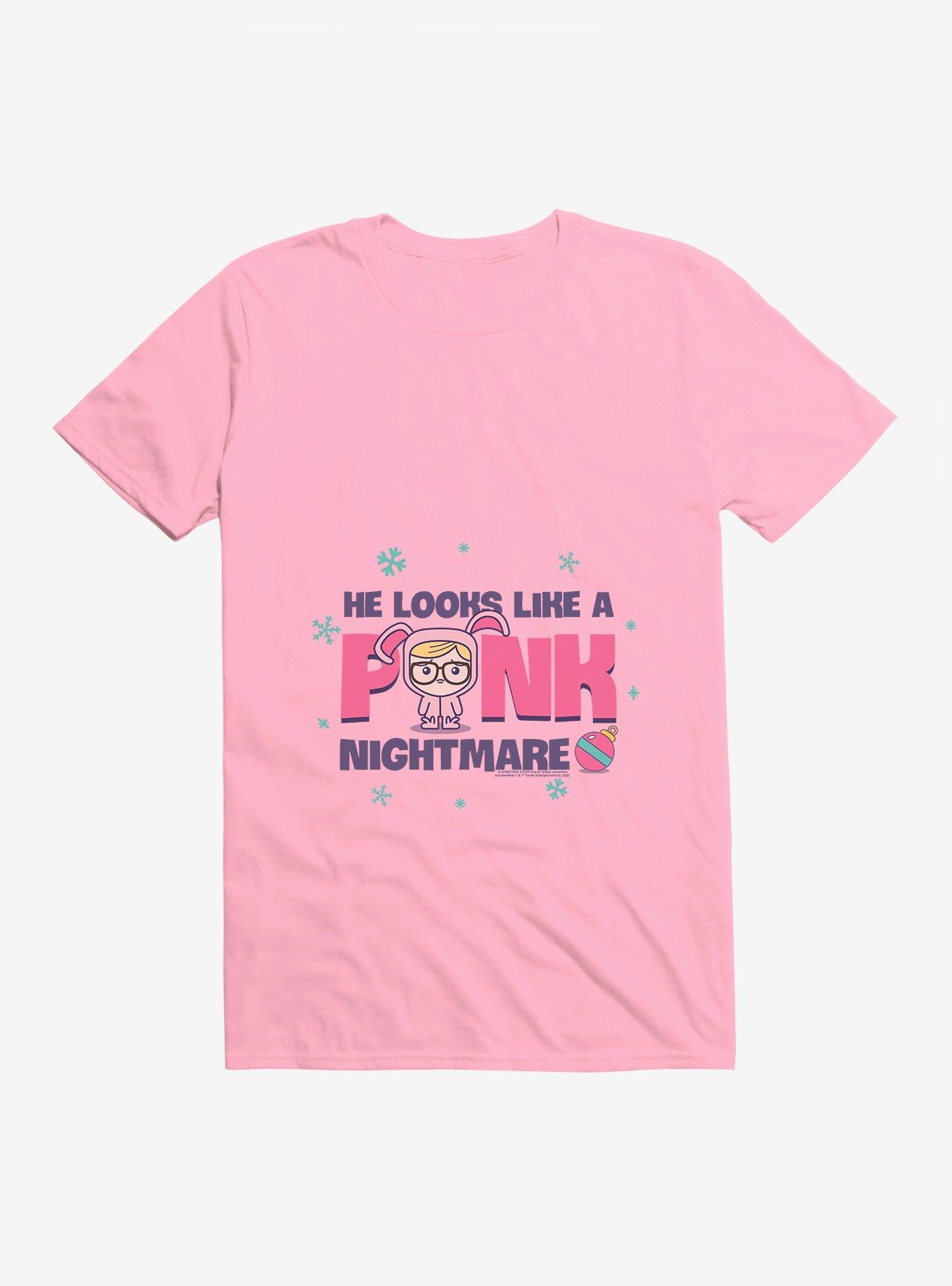 A Christmas Story Chibi Pink Nightmare T-Shirt